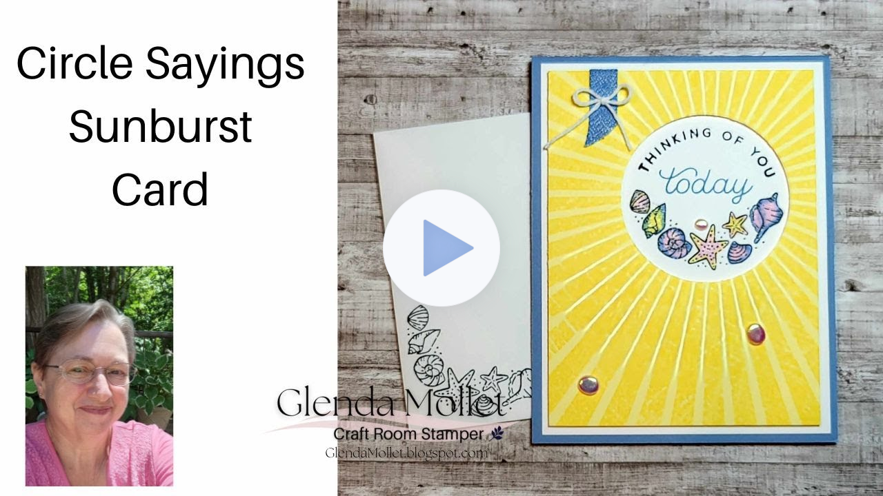 How to create a quick and easy card with the Circle Sayings Bundle, or whatever you have on hand!