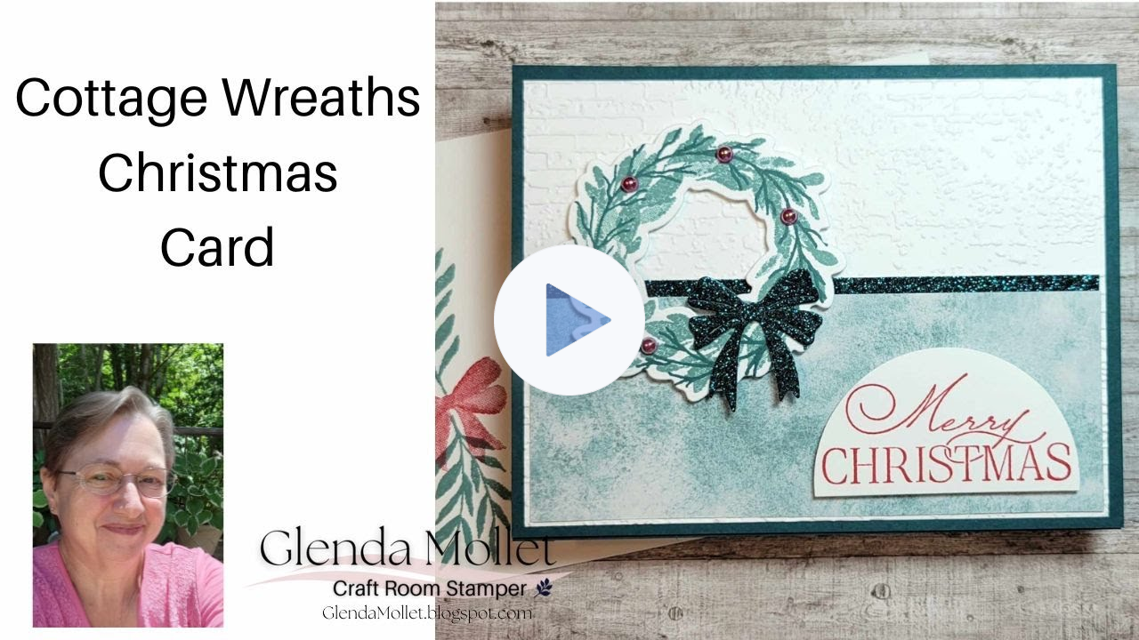 Week 10 of my 12 Weeks Of Christmas - Tonight Cottage Wreaths!