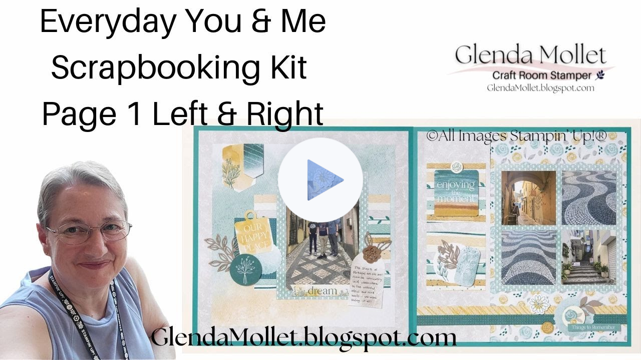Live Scrapbooking Tutorial: Creating with the Everyday You & Me Kit