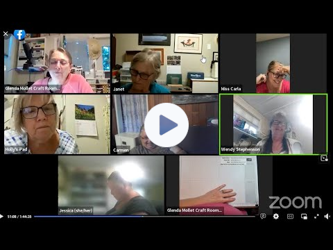 June 4, 2023 Craft Room Stampers Team Stamping and Recognition Night.