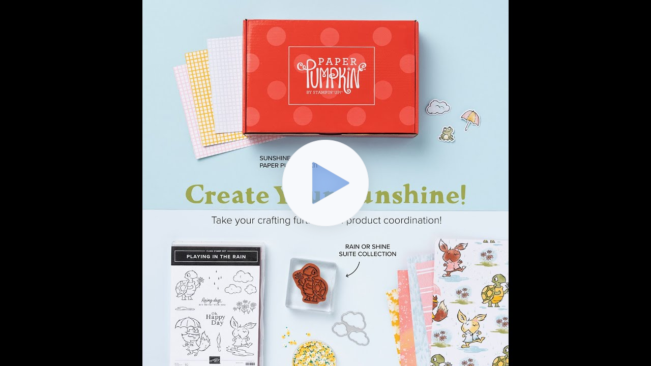 February 2023 Paper Pumpkin Box - Sunshine & Smiles - Unboxing and Creating Alternative Cards!