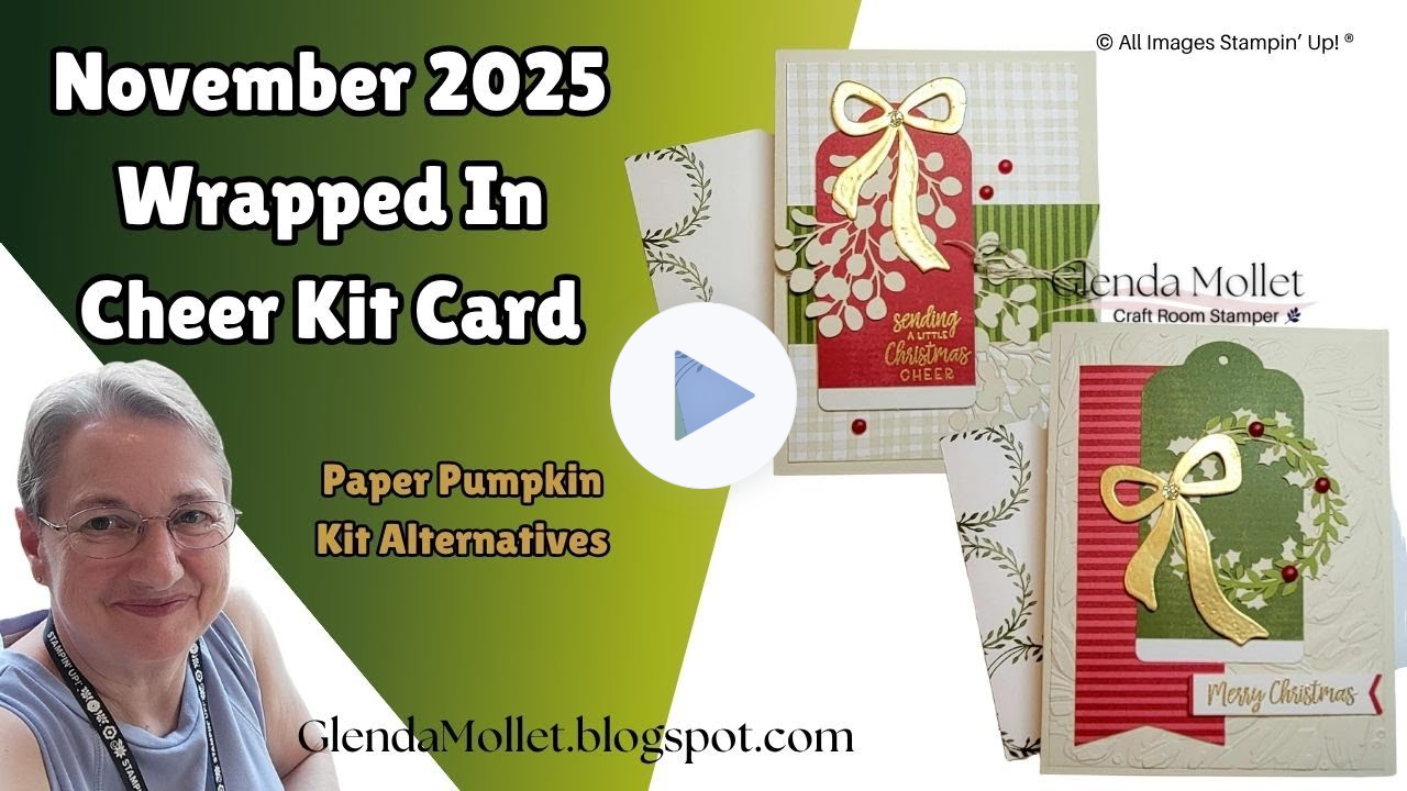 Wrapped in Cheer Paper Pumpkin Alternatives | November 2025 Paper Pumpkin Kit