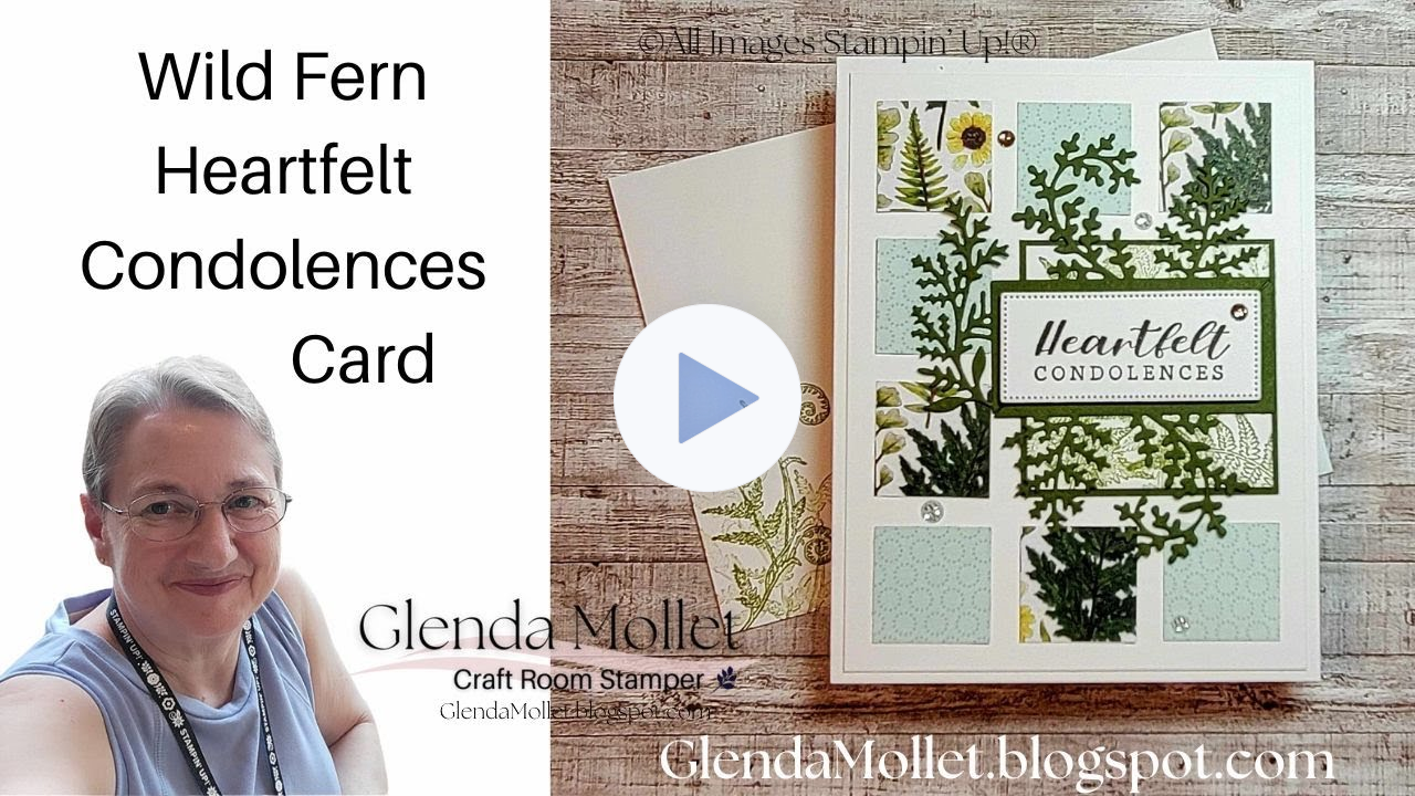 Wild Fern Live Cardmaking | Genius Technique for Leftover Designer Paper