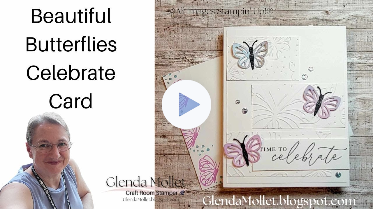 Beautiful Butterflies in White on White with a Pop Of Colour