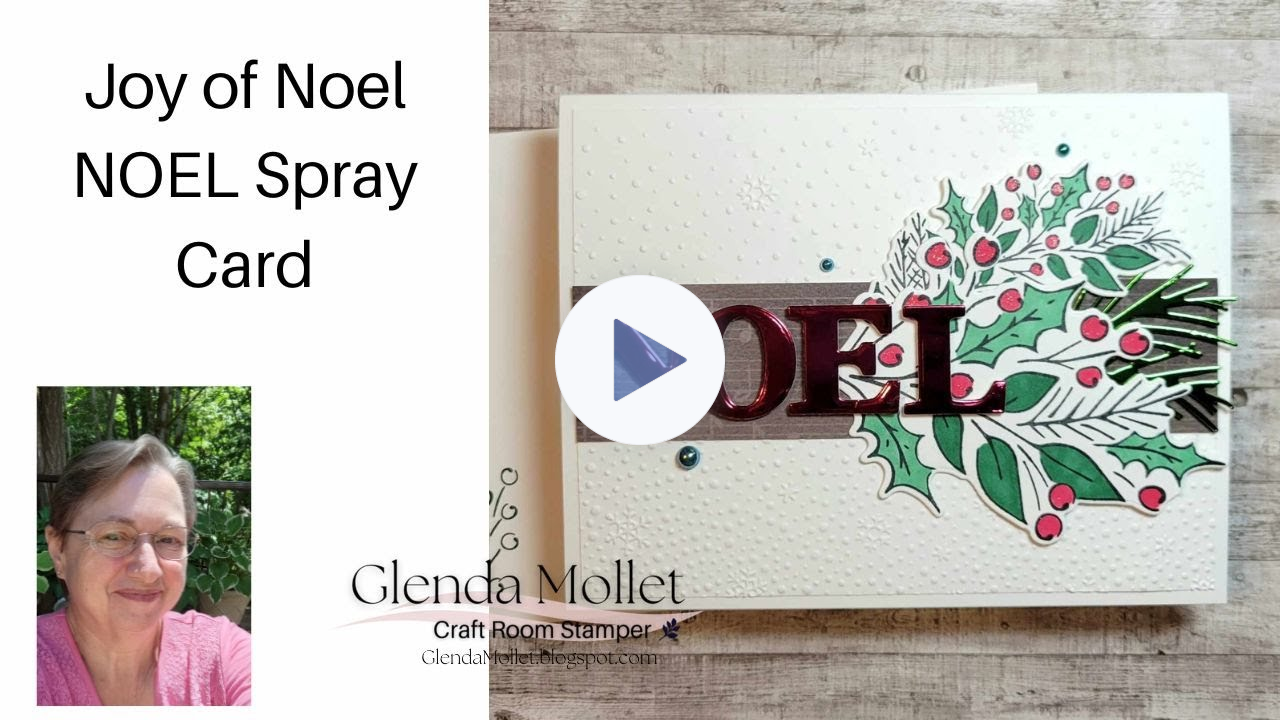 12 Weeks Of Christmas - Week #1 Joy of Noel Musical Card