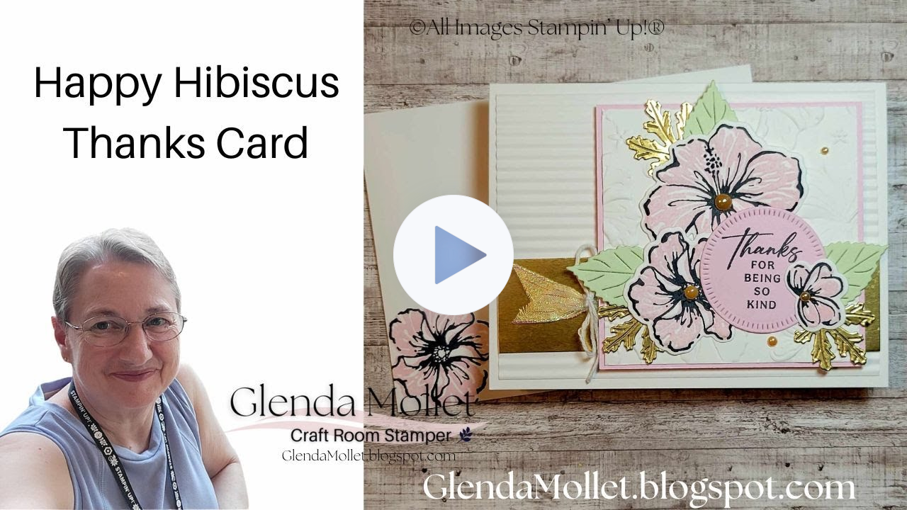 CASEing the Creator with the Happy Hibiscus Bundle - A Stunning Card You'll Want to Make!