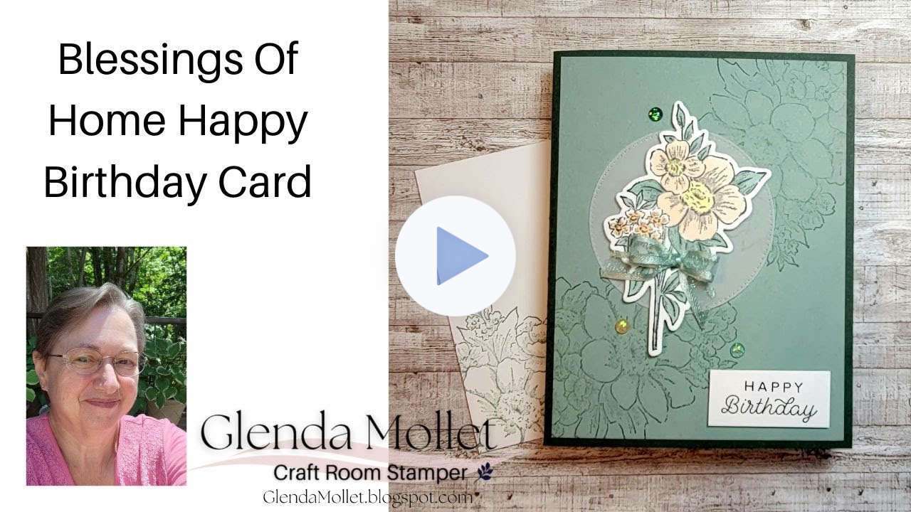 How to create a quick and easy but beautiful card with a fun background technique too!