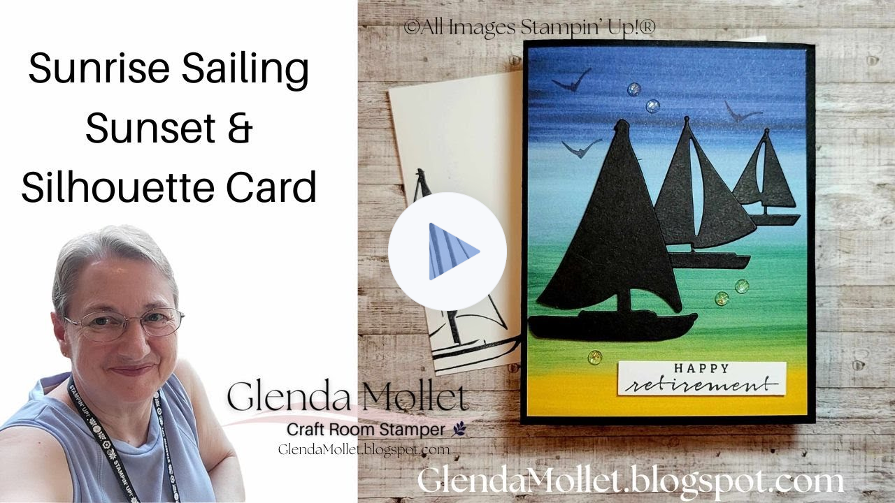 Sailing into Sunset | Live Cardmaking with the Sunrise Sailing Bundle