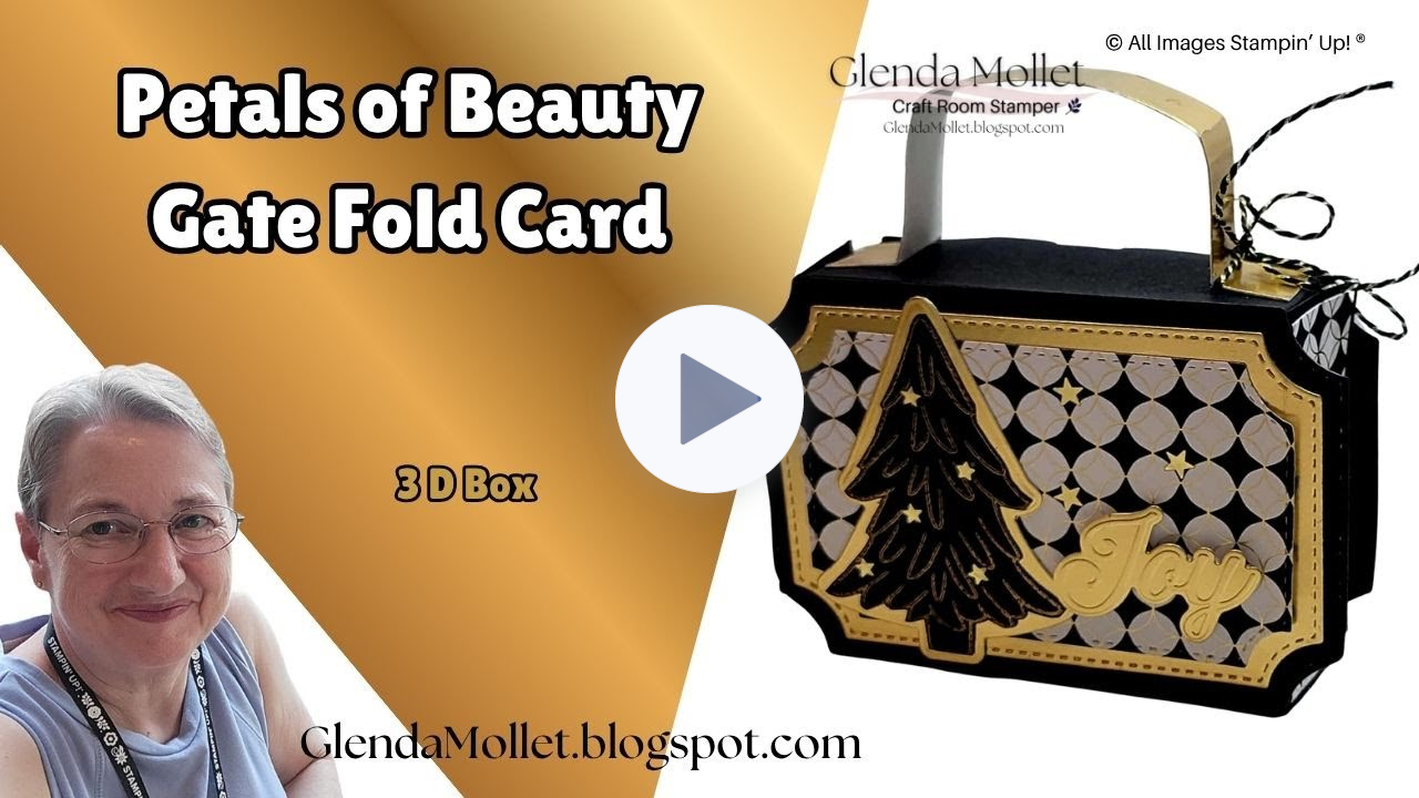 ✨ Modern Christmas Treat Box Tutorial | DIY Gift Box for Treats & Gift Cards | Stampin' Up!®