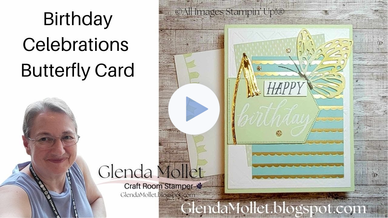 Live Stamping Demo: Birthday Celebrations Bundle + Unique Technique