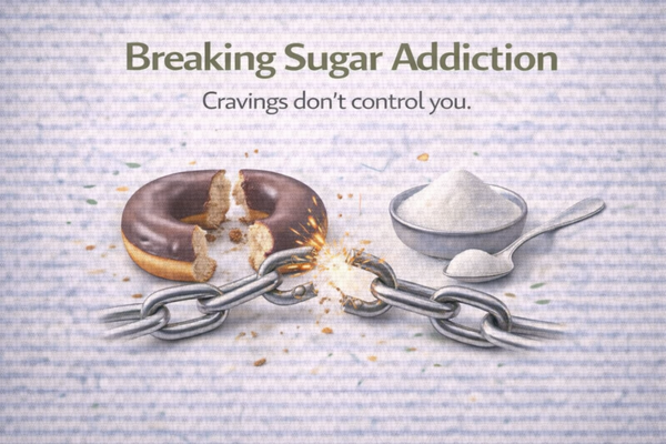 Mother with son baking