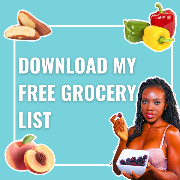free grocery list form
