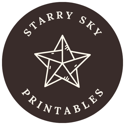 Starry Sky Printables Logo