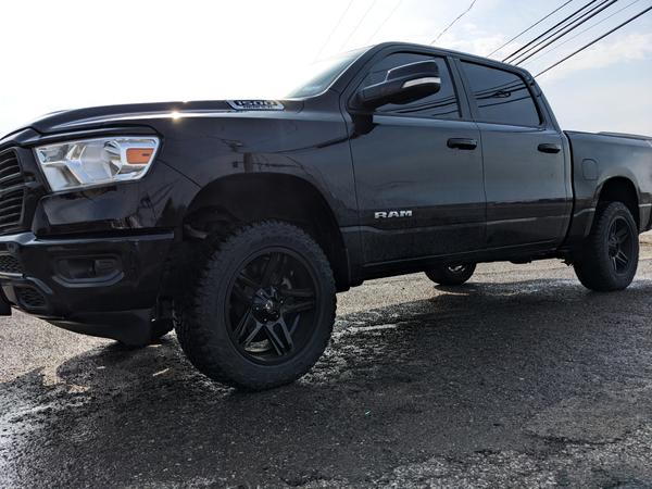 RAM Truck with Rough Country Suspension Lift