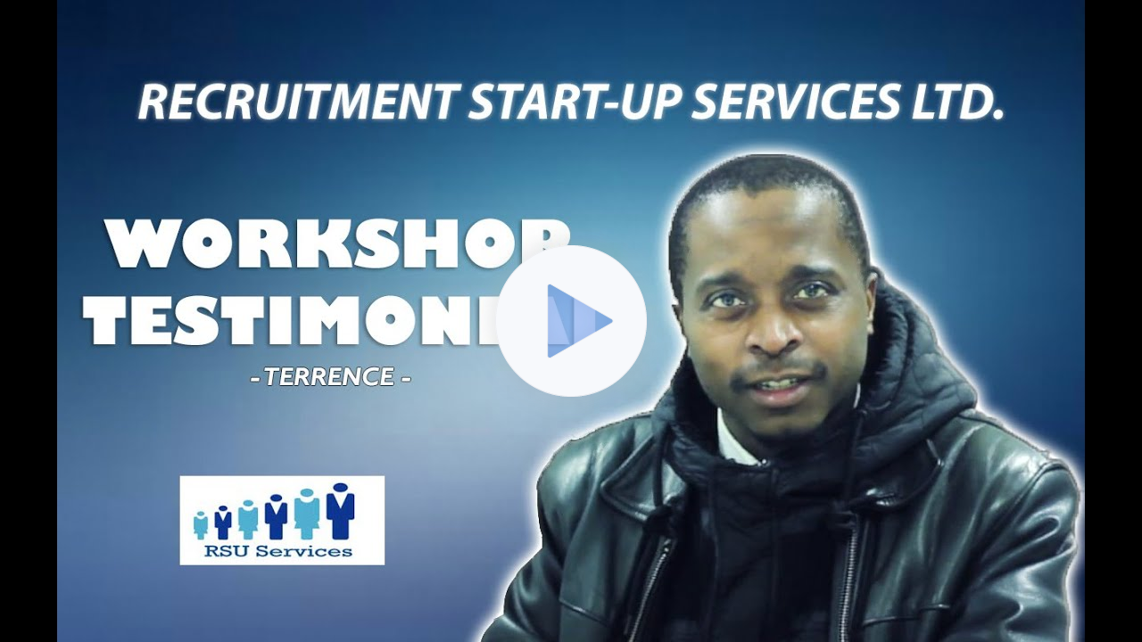 Recruitment Agency - Workshop Testimonial from Terrence