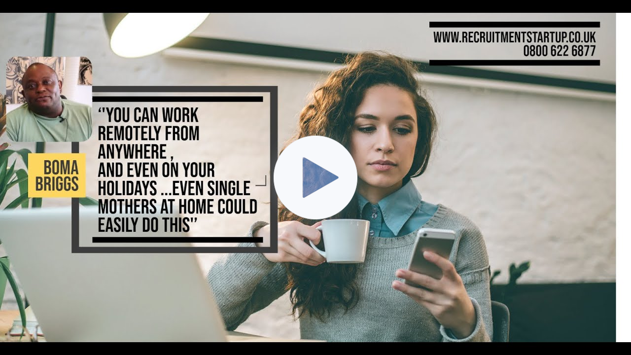 ''You can work remotely from anywhere , and even on your holidays''-Boma Briggs- Testimony