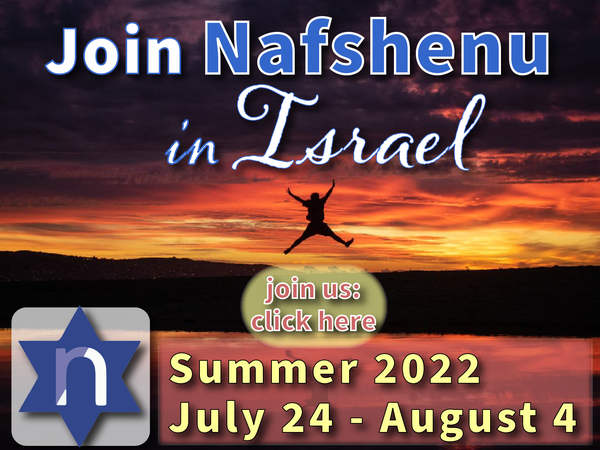 Nafshenu in Israel: Summer 2022