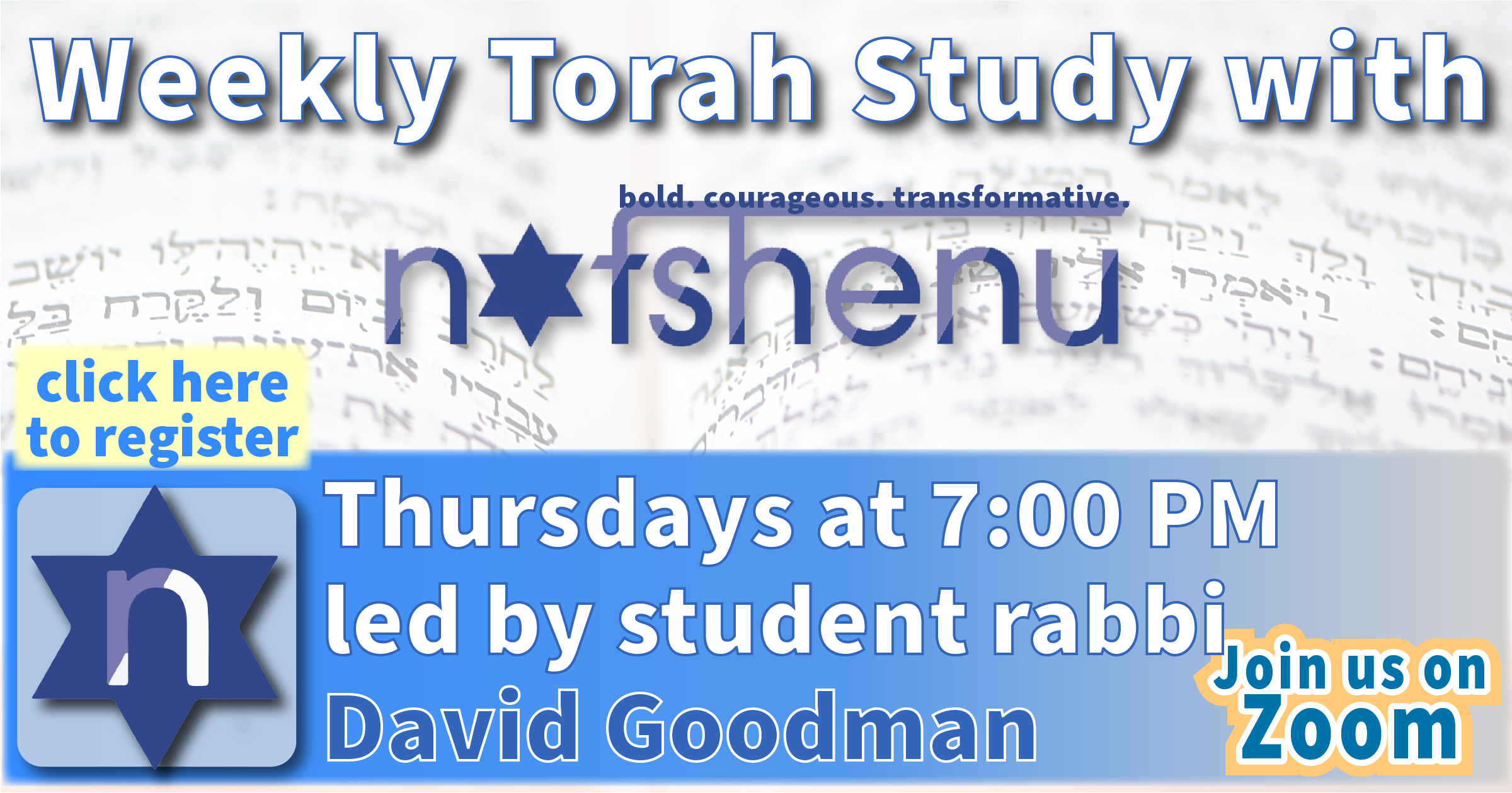 Weekly Torah Study