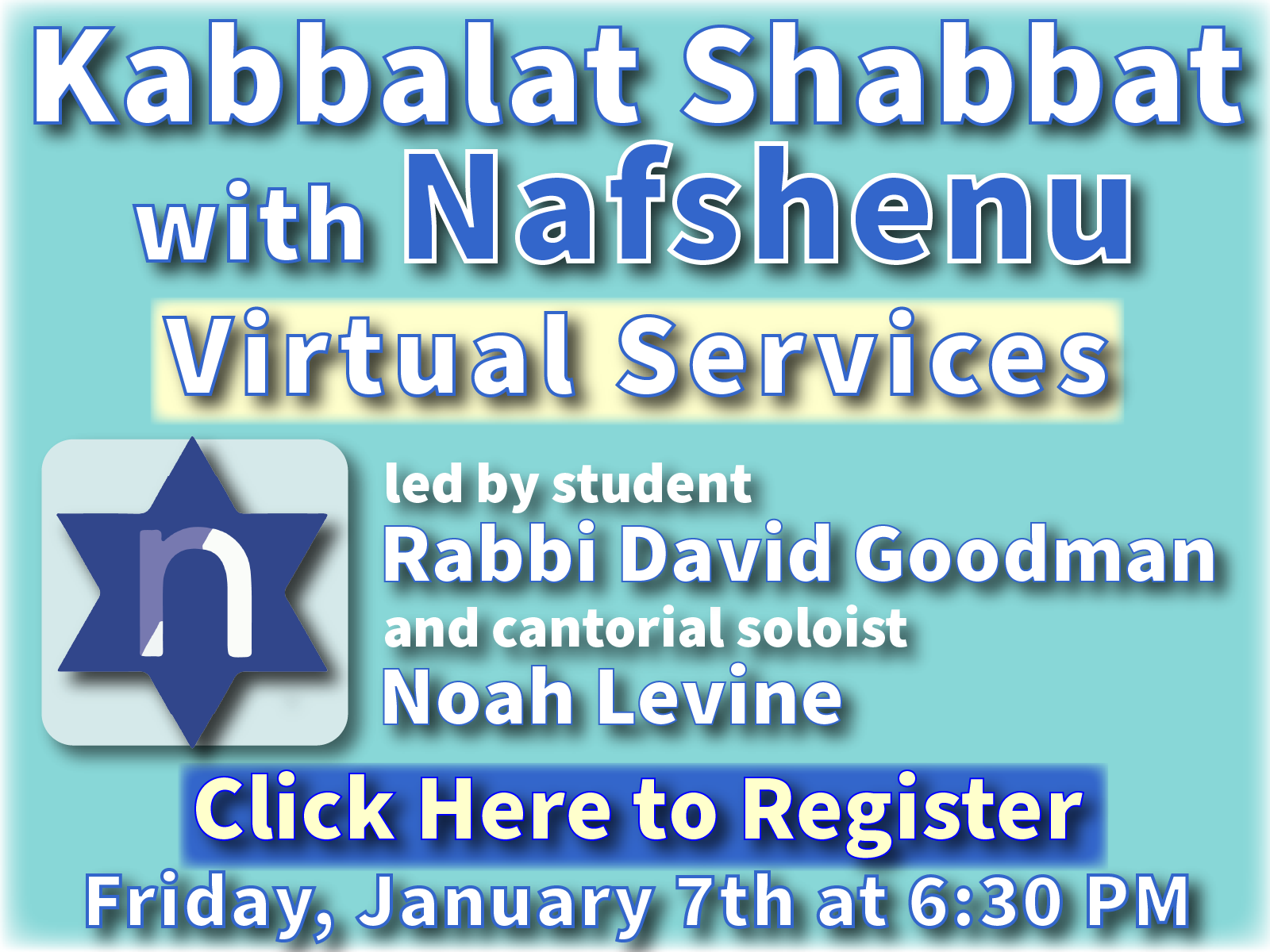 Shabbat Dinner & Discussion - December 18th