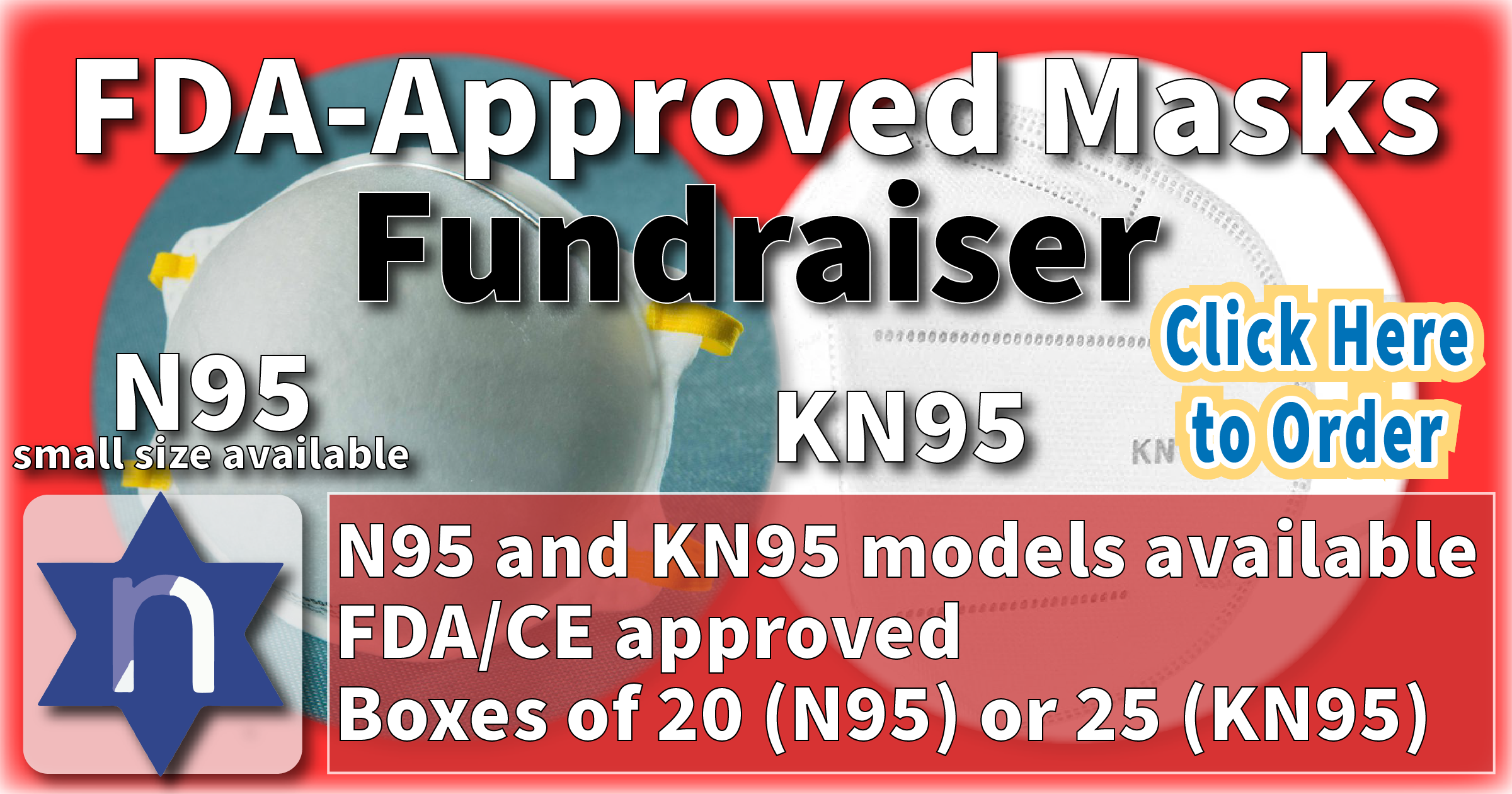 FDA-Approved Masks Fundraiser