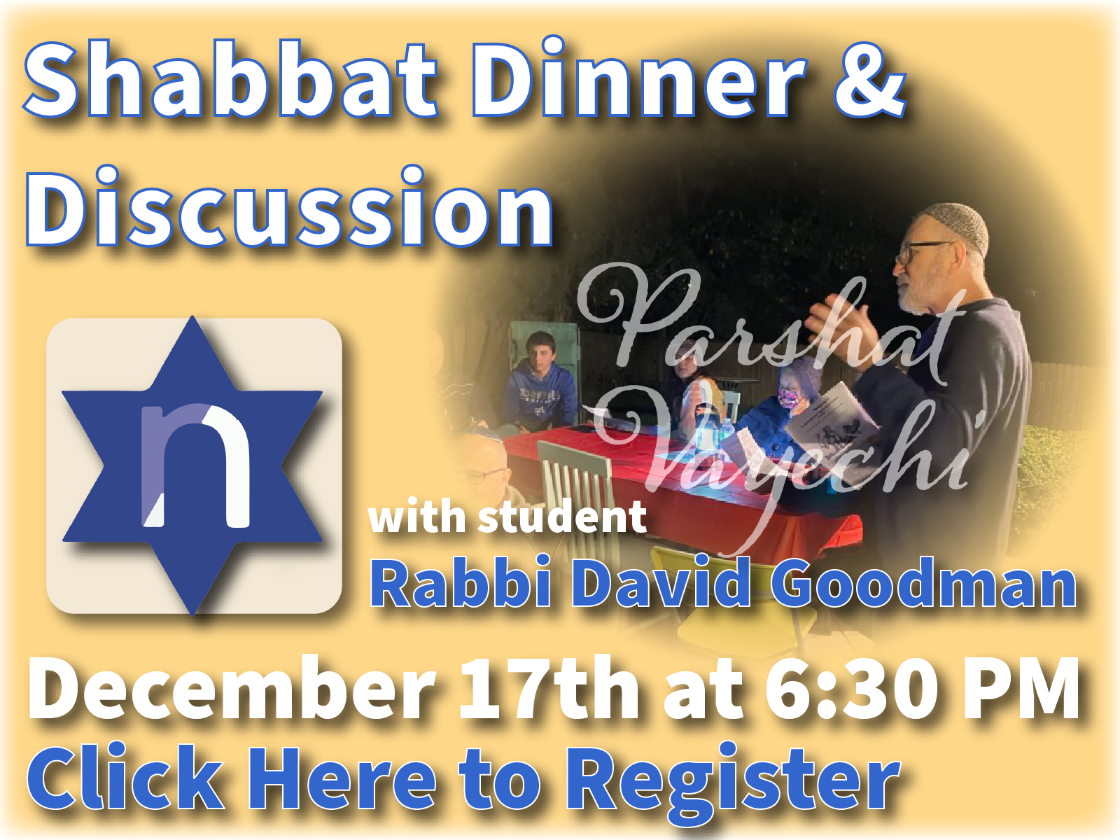 Shabbat Dinner & Discussion