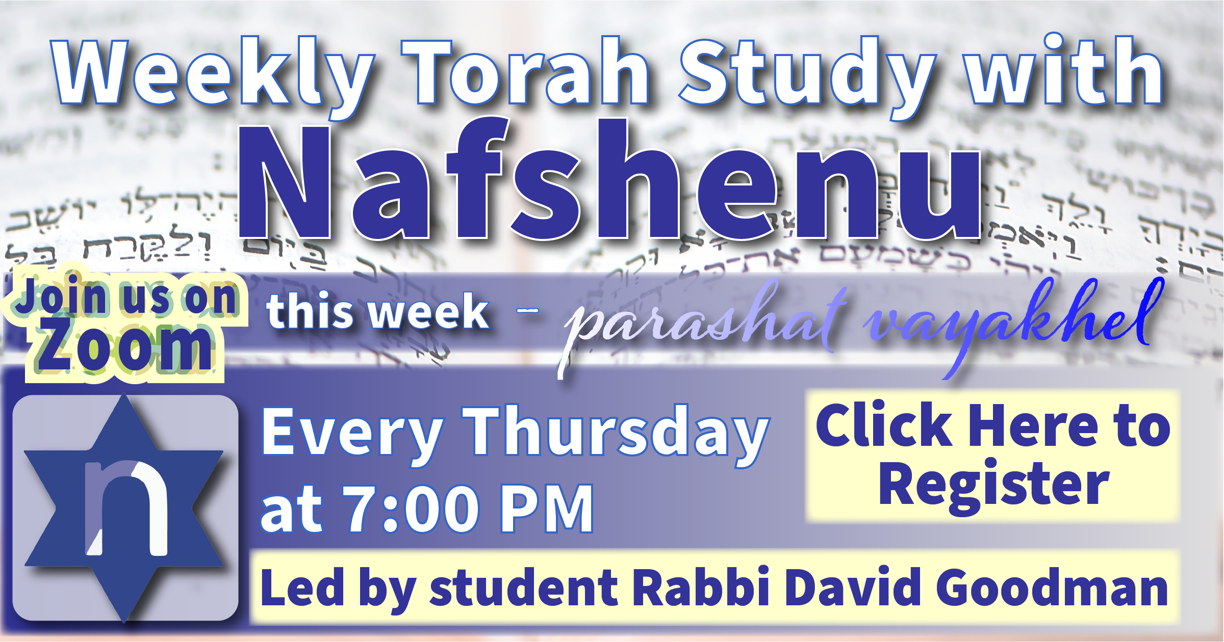 Weekly Torah Study