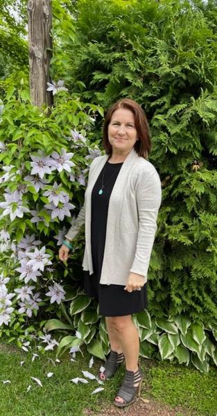 Writer sitting on chair