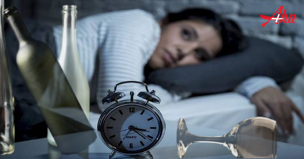 Woman can't sleep after quitting alcohol