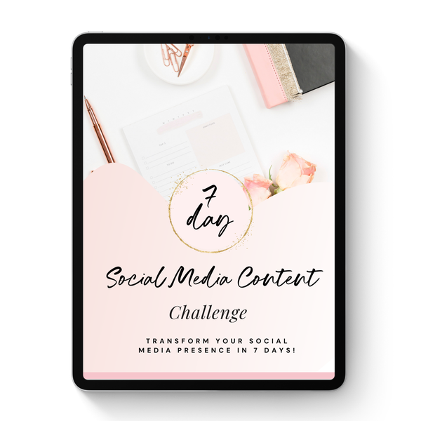 7 Day Social Media Content Challege