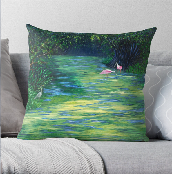 Life at the Refuge Pillow