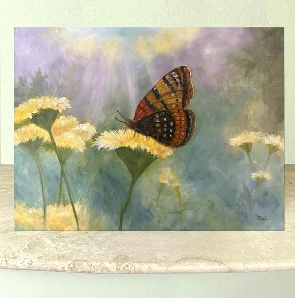 Butterfly Oil Painting