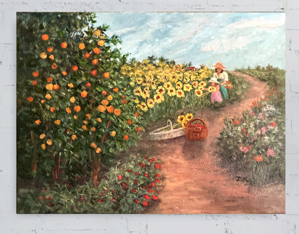 Autumn Harvest  oil painting