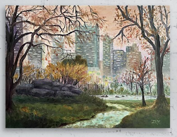 New York City Evening Glow (Prints)