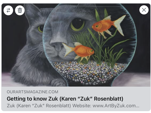 Getting ti know Karen "Zuk" Rosenblatt