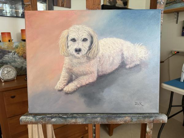 Baily - oil painting on canvas