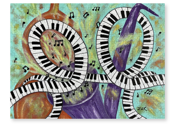 Jazz Trio Jigsaw Puzzle