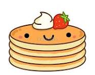 Kawaii Pancake Stack | Art Board Print