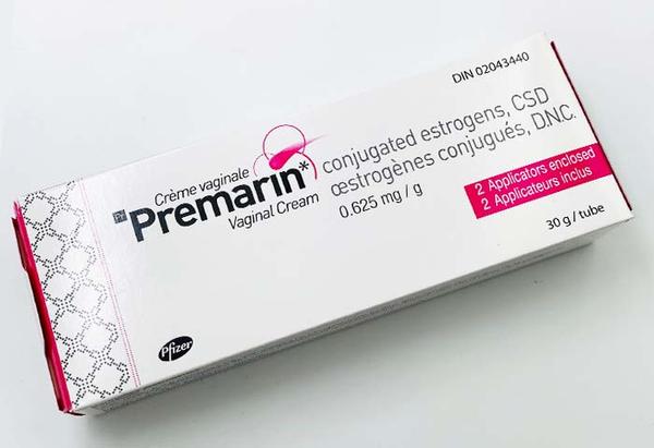 Premarin Vaginal Cream box