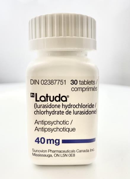 Latuda 40mg product