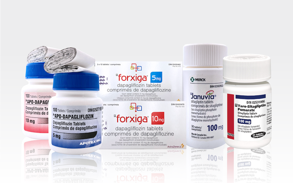 Farxiga, Janvia treating diabetes