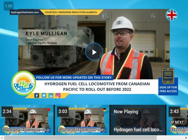 Hydrogen news