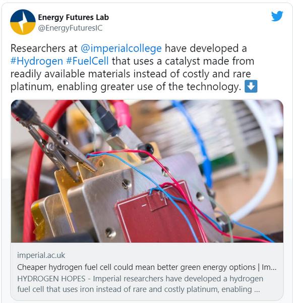 Hydrogen news