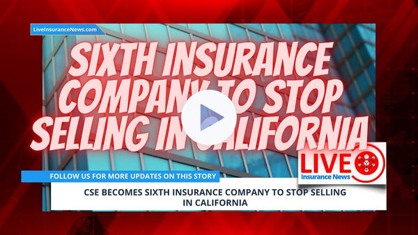 CSE SHOCKS California with Pullout from Insurance Market!