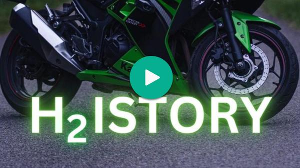 ICE Hydrogen Engine Motorcycle