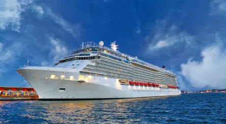 Luxury cruise ship technology