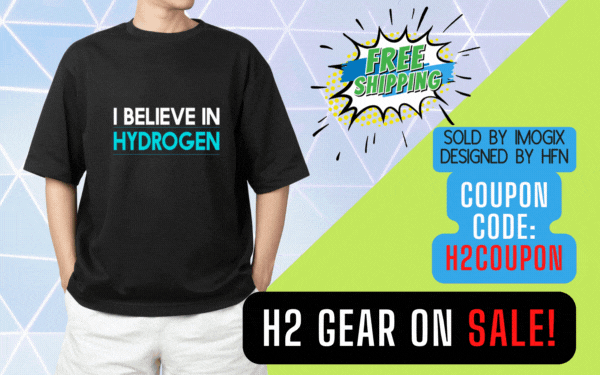 Hydrogen tshirt Sale