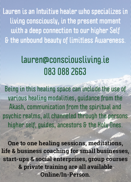 Conscious Living at Mind Body Spirit RDS Dublin 2022