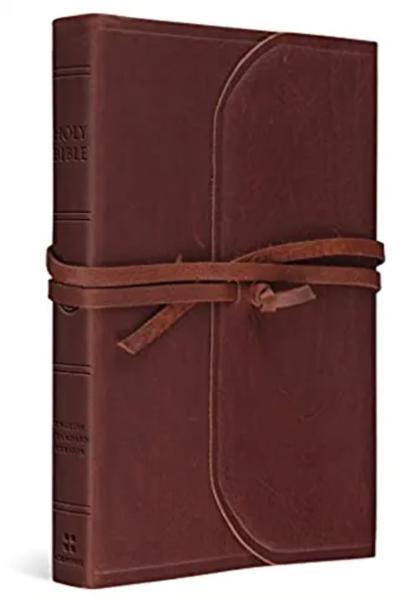 ESV Thinline Bible (Flap with Strap) 