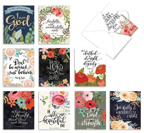 Assorted Blank All Occasions Religious Notecards