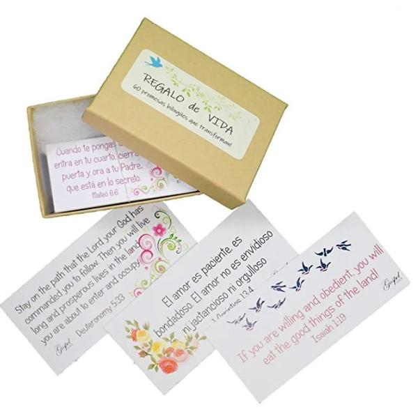 Set of 60 scripture cards Blessings Box 